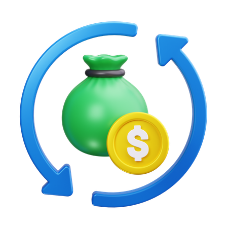 Retour sur investissement  3D Icon