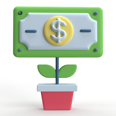 Retour sur investissement  3D Icon