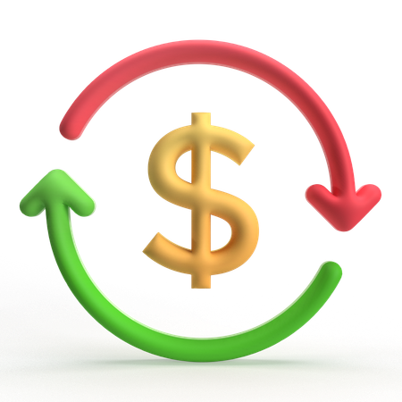 Retour sur investissement  3D Icon
