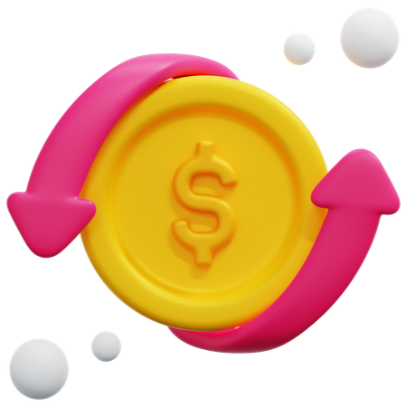 Retour sur investissement  3D Icon