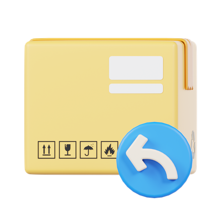 Rücksendepaket  3D Icon