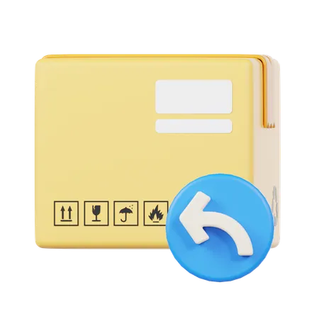 Rücksendepaket  3D Icon