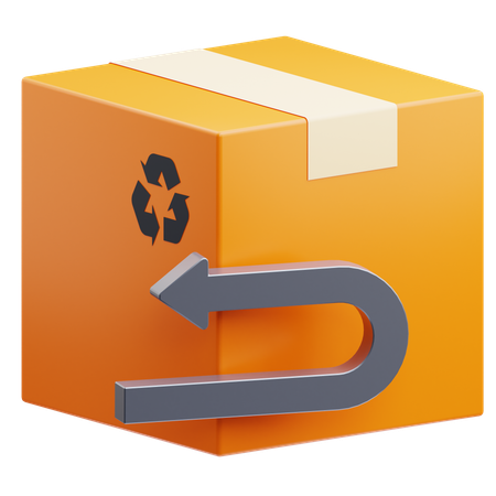 Rücksendepaket  3D Icon