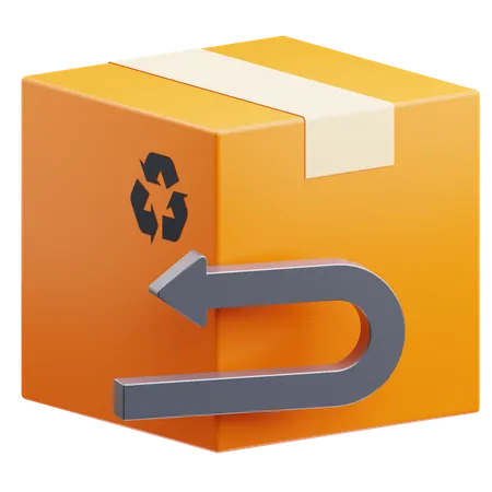 Rücksendepaket  3D Icon