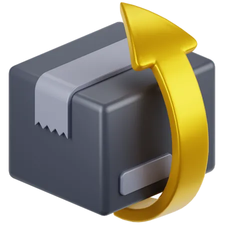 Rücksendepaket  3D Icon