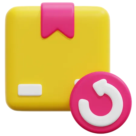 Rücksendepaket  3D Icon
