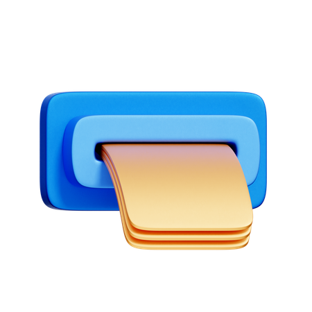 Retrait  3D Icon
