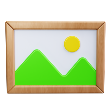 Retrato  3D Icon