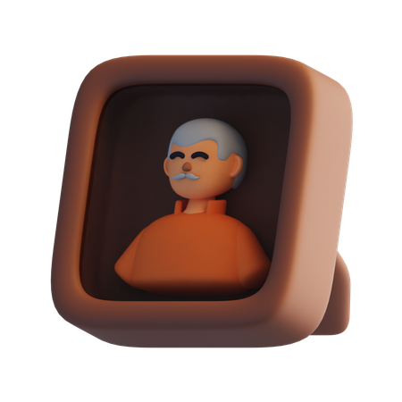 Retrato  3D Icon
