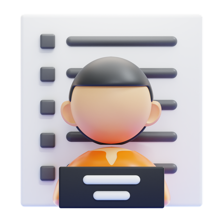 Retrato falado  3D Icon