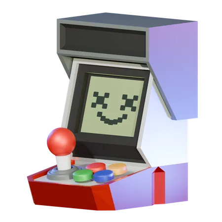 Retro Arcade  3D Icon