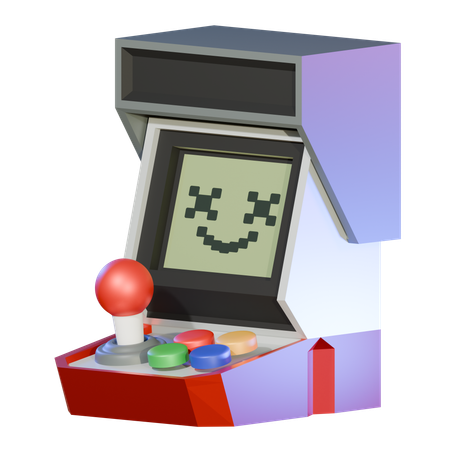 Retro Arcade  3D Icon