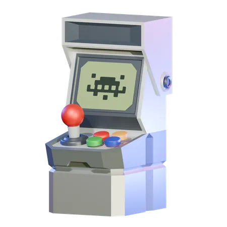 Retro Arcade  3D Icon