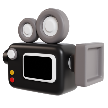 Retro Camera  3D Icon