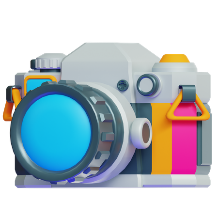 レトロカメラ  3D Icon