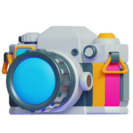 RETRO CAMERA  3D Icon