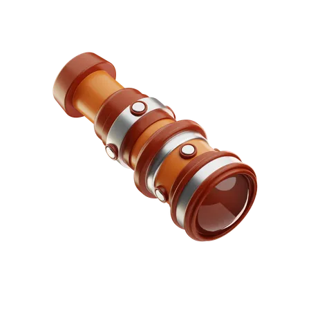 Retro Camera Lens  3D Icon
