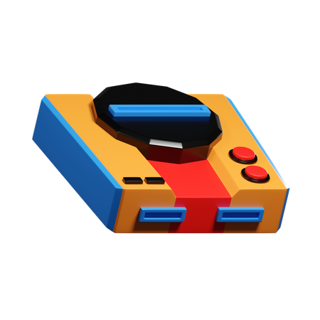 Retro Console  3D Icon