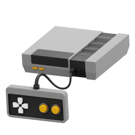 Retro Console  3D Icon