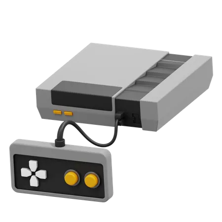 Retro Console 3D Icon