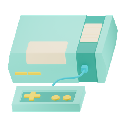 Console retrô  3D Icon