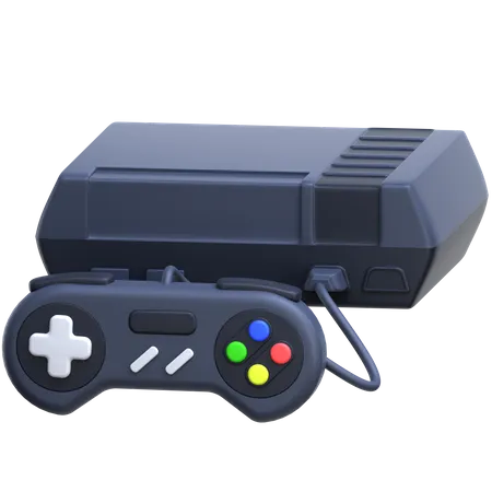 Retro Console  3D Icon