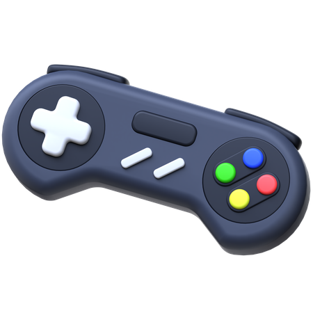 Retro Controller  3D Icon