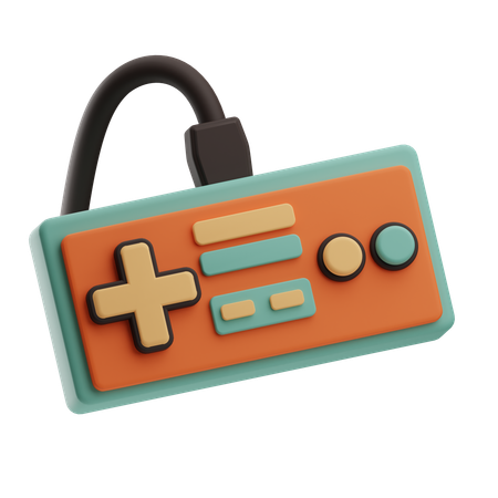 Retro Controller  3D Icon