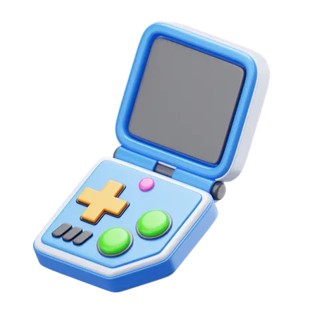 Retro Flip Console  3D Icon