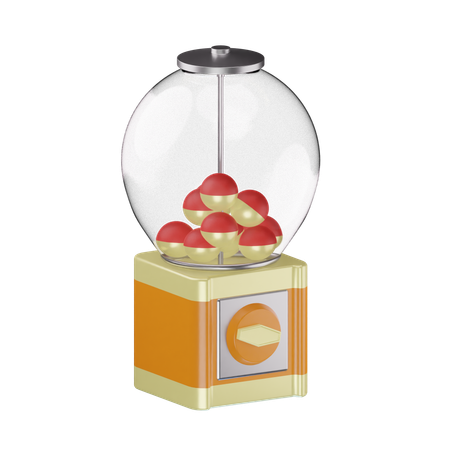 Retro Gachapon  3D Icon