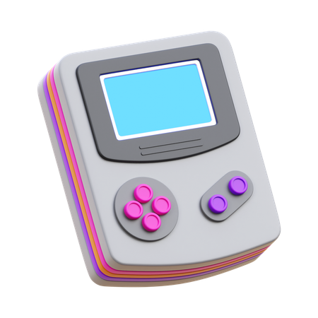 Retro Game  3D Icon