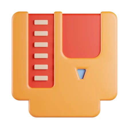 Retro Game Cassete  3D Icon