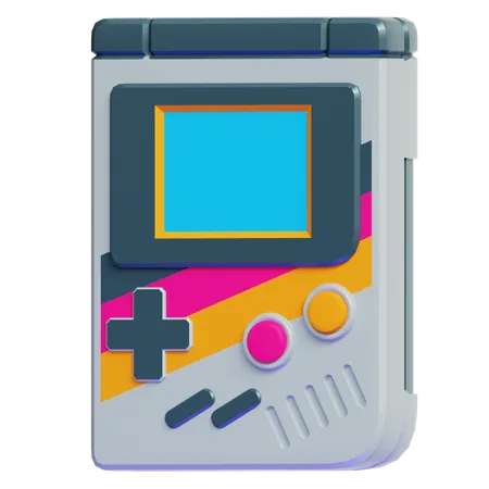 レトロゲームコンソール  3D Icon