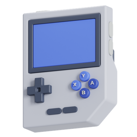 Retro game console  3D Icon