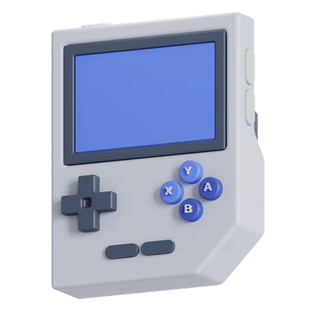 Retro game console  3D Icon