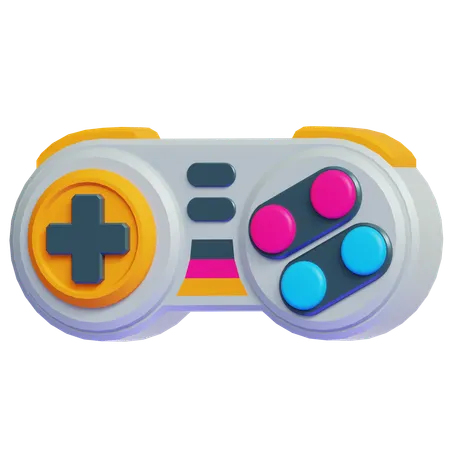 RETRO GAME CONTROLLER  3D Icon