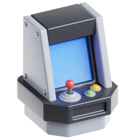 Retro Game Monitor  3D Icon