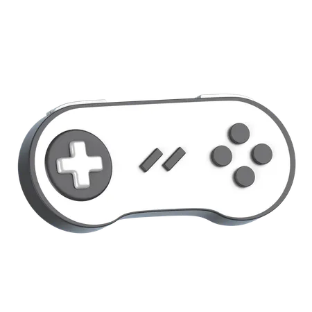 Retro-Gamepad  3D Icon