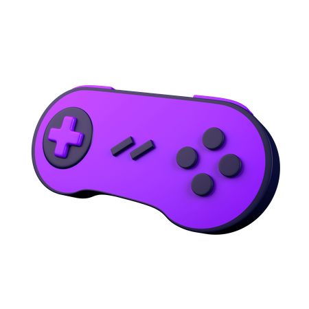 Retro Gamepad  3D Icon