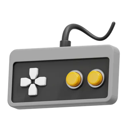 Retro Gamepad  3D Icon