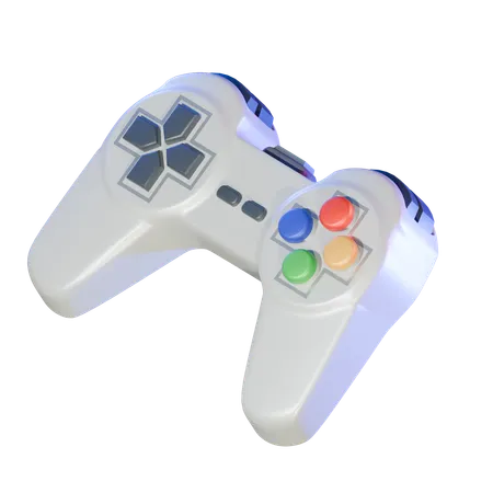 Retro Gamepad  3D Icon