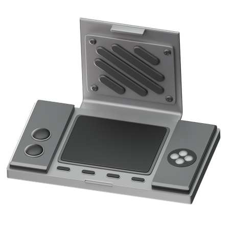 Retro Gaming Console  3D Icon