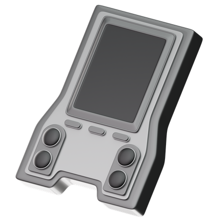 Retro Gaming Console  3D Icon