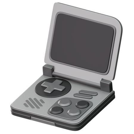 Retro Gaming Console  3D Icon