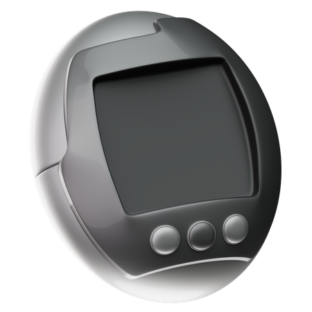 Retro Gaming Console  3D Icon