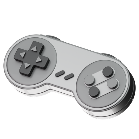 Retro Gaming Console  3D Icon