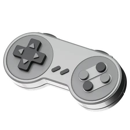 Retro Gaming Console  3D Icon