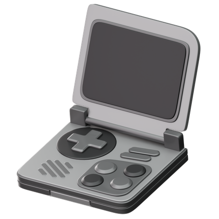 Retro Gaming Console  3D Icon