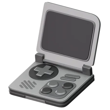 Retro Gaming Console  3D Icon