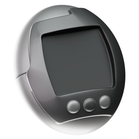 Retro Gaming Console  3D Icon